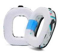 WC Freeze A50 - Coussinets d'oreille de Remplacement en Gel rafraîchissant pour Astro A50 Gen 4, Gen 5 et A50X Uniquement, fabriqués par Wicked Cushions | 90's White