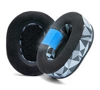 WC Freeze Blackshark - Coussinets en Gel de Refroidissement pour Razer Blackshark V2 et V2 Pro 2020-2022 (ne Convient Pas au modèle 2023) par Wicked Cushions | Geo Grey