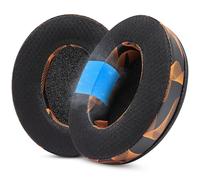 WC Freeze - Coussinets de Remplacement en Gel de Refroidissement en Tissu Hybride - Compatible avec Hyper X Cloud, Steelseries Arctis, ATH M50X - Confortable et Frais Plus Longtemps | Kinetic Wave