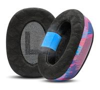 WC Freeze G Pro X - Coussinets Gel inclinés pour Logitech Gpro X | Par Wicked Cushions | Confort extrême, design angélique, nouveau tissu rafraîchissant Freeze V2, très épais. | Speed Racer