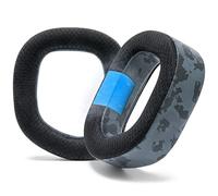 WC Freeze HS80 - Coussinets en Gel de Refroidissement pour Corsair HS80 RGB sans Fil, Filaire et HS80 Max par Wicked Cushions - Confort et épaisseur accrus | Black Camo