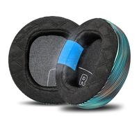 WC Freeze Maxwell 2 - Coussinets d'oreille de Rechange en Gel rafraîchissant compatibles avec Les Casques Audeze Maxwell 2 par Wicked Cushions | Tissu rafraîchissant Freeze V2 | The Simulation