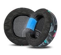 WC Freeze Maxwell 2 - Coussinets Gel pour Audeze Maxwell 2 | Par Wicked Cushions | Pour Maxwell 2 & Maxwell 2 ANC | Tissu rafraîchissant Freeze V2 | 90's Black