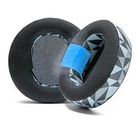 WC Freeze Maxwell - Coussinets de Rechange en Gel rafraîchissant pour écouteurs Audeze Maxwell par Wicked Cushions - Améliore Le Confort, la durabilité et l'épaisseur | Geo Grey