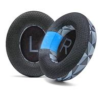 WC Freeze NC700 - Coussinets d'oreille en Gel rafraîchissant pour Casque Bose Noise Cancelling 700 | Tissu de Sport Respirant, Gel rafraîchissant, très épais et Plus Frais | Geo Grey