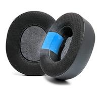 WC Freeze Nova Pro Wireless - Coussinets à Gel rafraîchissant pour Arctis Nova Pro Wireless et Nova Elite (incompatibles avec d'autres modèles), par Wicked Cushions | Noir