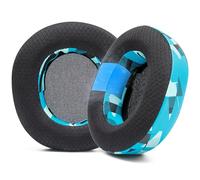 WC Freeze Nova Pro Wireless - Coussinets d'oreille en Gel rafraîchissant pour Arctis Nova Pro Wireless et Nova Elite (Non compatibles avec Les Autres modèles), par Wicked Cushions | Cyan Prism
