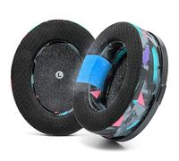 WC Freeze Penrose - Coussinets en Gel de Refroidissement pour Audeze Penrose & Mobius, fabriqués par Wicked Cushions, durabilité, épaisseur et Isolation phonique améliorées | 90's Black