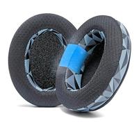 WC Freeze pour Arctis Nova - Coussinets en Gel de Refroidissement pour Arctis Nova Pro Wired, Nova 7, 5, 4, 3, 1 - Fabriqués par Wicked Cushions (ne Convient Pas au Nova Pro Wireless) | Geo Grey