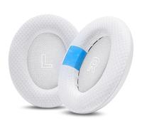 WC Freeze QC Ultra - Coussinets d'oreille de Rechange en Gel rafraîchissant compatibles avec Les écouteurs Bose QuietComfort Ultra Gen 1 et Gen 2 par Wicked Cushions | Tissu Respirant | White