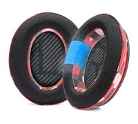 WC Freeze QC35 - Coussinets d'oreille en Gel de Refroidissement pour Casques Bose QC35 et QC35ii (QuietComfort 35) et Plus | Tissu de Sport Respirant, Gel rafraîchissant et Extra épais | Red Prism