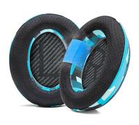 WC Freeze QC35 - Coussinets d'oreille en Gel de Refroidissement pour Casques Bose QC35 et QC35ii (QuietComfort 35) et Plus | Tissu de Sport Respirant, Gel rafraîchissant et Extra épais | Cyan Prism