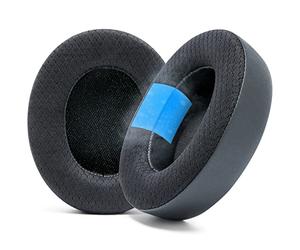 WC FreeZe Studio - Coussinets d'oreille en gel de refroidissement pour Beats Studio 2 & 3 (B0501, B0500) Filaire et sans fil | Ne convient PAS aux Beats Solo | Mousse et adhésif améliorés | Black