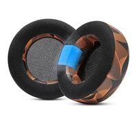 WC Freeze Virtuoso - Oreillettes en Gel de Refroidissement en Tissu Hybride pour Casque de Jeu Corsair Virtuoso par Wicked Cushions - Épaisseur et Isolation Acoustique améliorées | Kinetic Wave