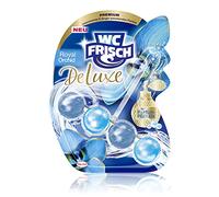 WC FRISCH DeLuxe Royal Orchid (50 g), nettoyant WC au parfum délicat d'orchidée, pierres parfumées avec perles de parfum pour un boost de parfum à chaque rinçage