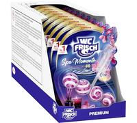 WC-Frisch Spa Momente Harmonie Lot de 10 blocs WC (10 x 50 g) - Désodorisant WC aux huiles essentielles luxueuses - Pour une expérience parfumée agréable et durable