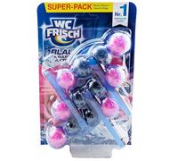 WC Frisch WC Pierres Fleurs 18 X 3 Paquet Bleu Avec Stop Odeur