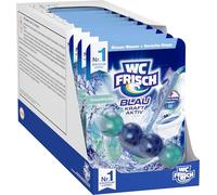 WC Frish Kraft Aktiv Lave-bleu Fraîcheur océan Nettoyant WC, 1 pièce (pack of 10) , rinçage avec 50 % de brillance en plus