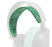 WC HeadbandZ Arctis Nova - Bandeau en Silicone amélioré pour Casques Arctis Nova par Wicked Cushions - Flexibilité, Confort et Style améliorés avec des Designs d'oreillettes Assortis | Emerald Tide