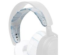 WC HeadbandZ Arctis Nova - Bandeau en Silicone amélioré pour Casques Arctis Nova par Wicked Cushions - Flexibilité, Confort et Style améliorés avec des Designs d'oreillettes Assortis | Ivory Tide