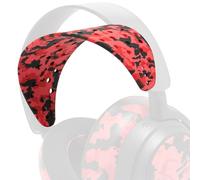 WC HeadbandZ Arctis Nova V2 -Bandeau en Silicone Large amélioré Compatible avec Les Casques Arctis Nova de Wicked Cushions | Conception à répartition du Poids Plus Large | Red Camo