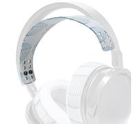 WC HeadbandZ Maxwell - Bandeau en Silicone amélioré pour Audeze Maxwell 1 et 2 par Wicked Cushions - Flexibilité, Confort et Style améliorés avec des Designs d'oreillettes Assortis | Ivory Tide