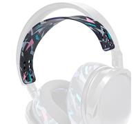 WC HeadbandZ Maxwell - Bandeau en Silicone amélioré pour Audeze Maxwell par Wicked Cushions - Flexibilité, Confort et Style améliorés avec des Designs d'oreillettes Assortis | 90's Black