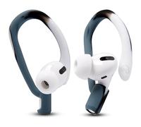 WC HookZ - Crochets d'oreille brevetés améliorés pour AirPods Pro 1, 2 et AirPods 1, 2 et 3 - Deux Paires de Tailles incluses dans Le Colis, fabriqués par Wicked Cushions | Mixed Marble