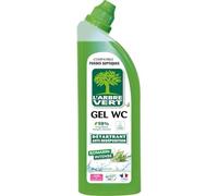 WC impeccables et protégés du tartre avec L'ARBRE VERT gel détartrant anti-redéposition romarin intense, format 750mL - Lot de 3