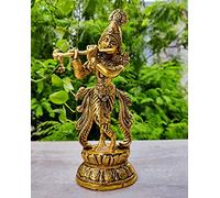 WC_Lord Krishna avec statue Bansuri Krishna avec Murli Bansi Murlidhar Kishna Idole pour festival religieux indien Décoration d'intérieur
