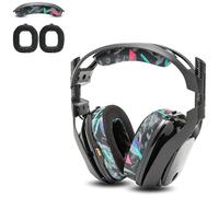 WC Mod Kit A40 -Coussinets d'oreille en Gel rafraîchissant et Bandeau de Remplacement compatibles avec Les Astro A40 Gen 4 et A40 TR par Wicked Cushions | Confort amélioré | 90's Black