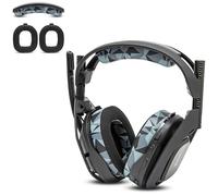 WC Mod Kit A50 - Coussinets d'oreille en Gel de Refroidissement + Bandeau de Remplacement pour Astro A50 Gen 4, Gen 5 et A50X par Wicked Cushions | Geo Grey