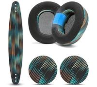 WC Mod Kit Nova Pro Wireless - Coussinets d'oreille en Gel rafraîchissant, Bandeau en Silicone et plaques magnétiques pour SteelSeries Arctis Nova Pro Wireless par Wicked Cushions | The Simulation