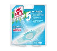 WC Net Bloc WC Énergie, 5 Actions, Gelée & Menthe, 38 g
