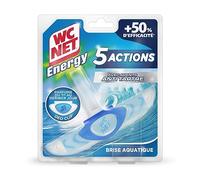 WC Net Energy Bloc Anti-tartre 5 Actions Brise Aquatique 38 g