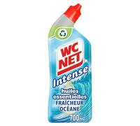 WC NET - Gel Anti-Calcaire Puissant à l’Effluve Marine, Nettoyage Intense et Fraîcheur (700 mL) - Lot de 4 - vendu par Lot