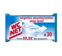 WC Net Lingettes WC Désinfectantes 5 Actions x30 - 1 unité