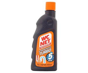 WC Net - sturascarichi Turbo, Gel F3 pour embouteillages difficiles - 500 ml