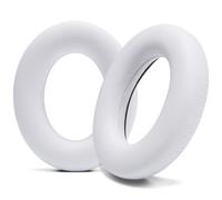WC PadZ Momentum 4 & 5 - Coussinets d'oreille de Remplacement améliorés pour Sennheiser Momentum 4 & 5 par Wicked Cushions | Confort et Isolation sonore améliorés | White