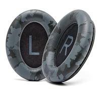 WC PadZ QC45 - Oreillettes pour Bose QuietComfort 45/Se/Wireless, Fabriquées par Wicked Cushions | Coussin Extra Épais | Black Camo