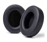 WC PadZ Studio 2 & 3 - Coussinets pour Beats Studio 2, 3 Filaire & sans Fil | Par Wicked Cushions | Pas pour Beats Solo | Cuir PU, mousse améliorée et adhésif puissant | Black