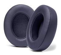 WC PadZ Studio 2 & 3 - Coussinets pour Beats Studio 2, 3 Filaire & sans Fil | Par Wicked Cushions | Pas pour Beats Solo | Cuir PU, mousse améliorée et adhésif puissant | Titanium