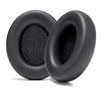 WC PadZ Studio Pro - Coussinets Extra épais pour Beats Studio Pro fabriqués par Wicked Cushions | Cuir PU amélioré, Ouverture d'oreille Plus Grande, Mousse améliorée | Black