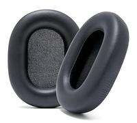WC PadZ XM5 - Coussinets Premium pour Sony WH-1000XM5 | Par Wicked Cushions | Cuir PU souple, mousse à mémoire de forme très épaisse et insonorisante | Black