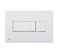 WC - Plaque de déclenchement, blanc 370 Alca