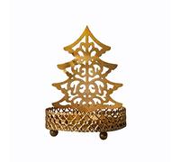 WC_Shadow Bougeoirs Religieux pour Noël et Décoration de la Maison Âge Catholique pour la Maison Photophore Croix pour Bougies Support de Croix pour Cadeau Arbre Bougeoirs (Lot de 2)