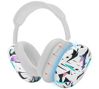 WC ShellZ Max - Coque de Protection extérieure pour Casque Airpods Max fabriquée par Wicked Cushions | Fabriqué en Silicone de qualité supérieure | 90's White