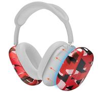 WC ShellZ Max - Coques extérieures de Protection pour écouteurs Airpods Max fabriquées par Wicked Cushions | Fabriquées en Silicone de qualité supérieure | Red Prism