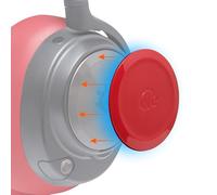 WC Side Plates for Arctis Nova Headsets, by Wicked Cushions | Compatible avec Arctis Nova Pro sans Fil/Pro Filaire/Nova Elite/Nova 7/7X/7P | Red