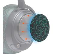 WC Side Plates for Arctis Nova Headsets, by Wicked Cushions | Fits Arctis Nova Pro Wireless/Pro Wired/Nova Elite/Nova 7 / 7X / 7P | Midnight FrankP